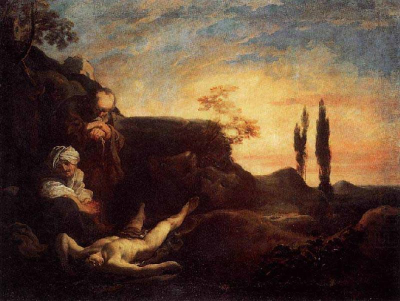 Adam and Eve Mourning for Abel, LISS, Johann
